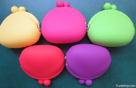 silicone rubber change purse