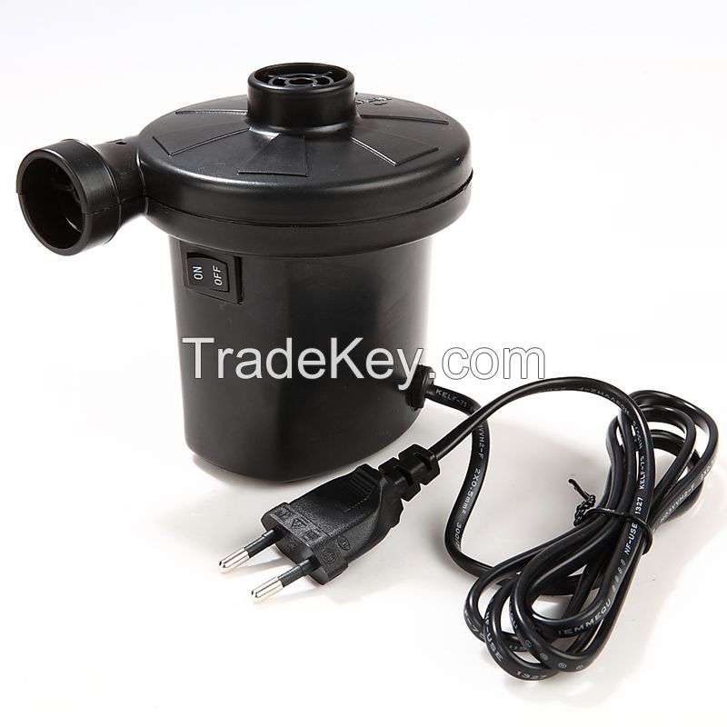 electric air pump for inflatable mattress, inflatable pool, toys