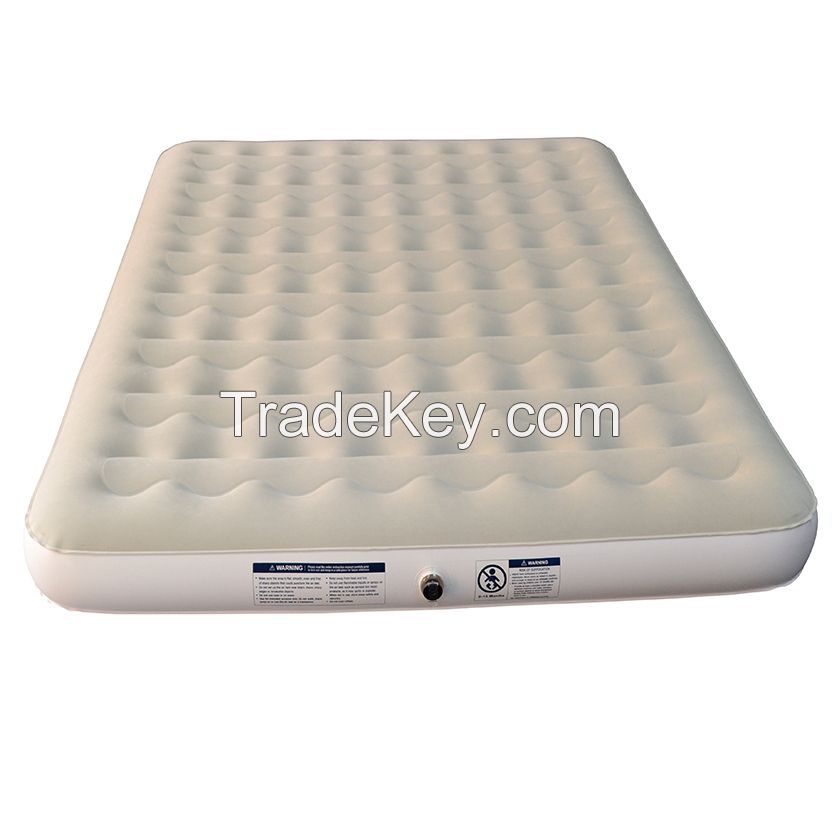 Flocked Air MATTRESS CAMPING AIR BED