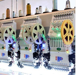 Double sequin embroidery machine