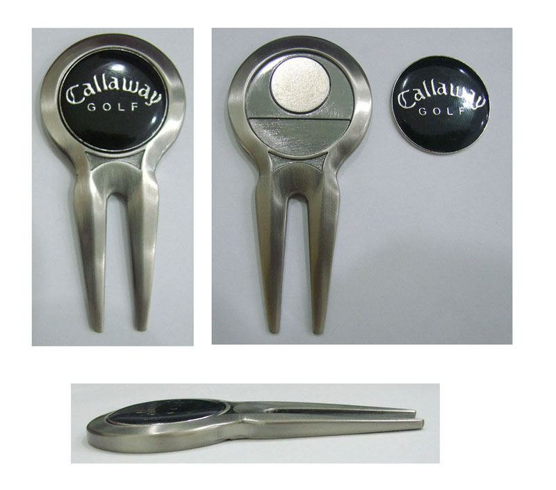 Zinc Alloy Divot tool、golf tool