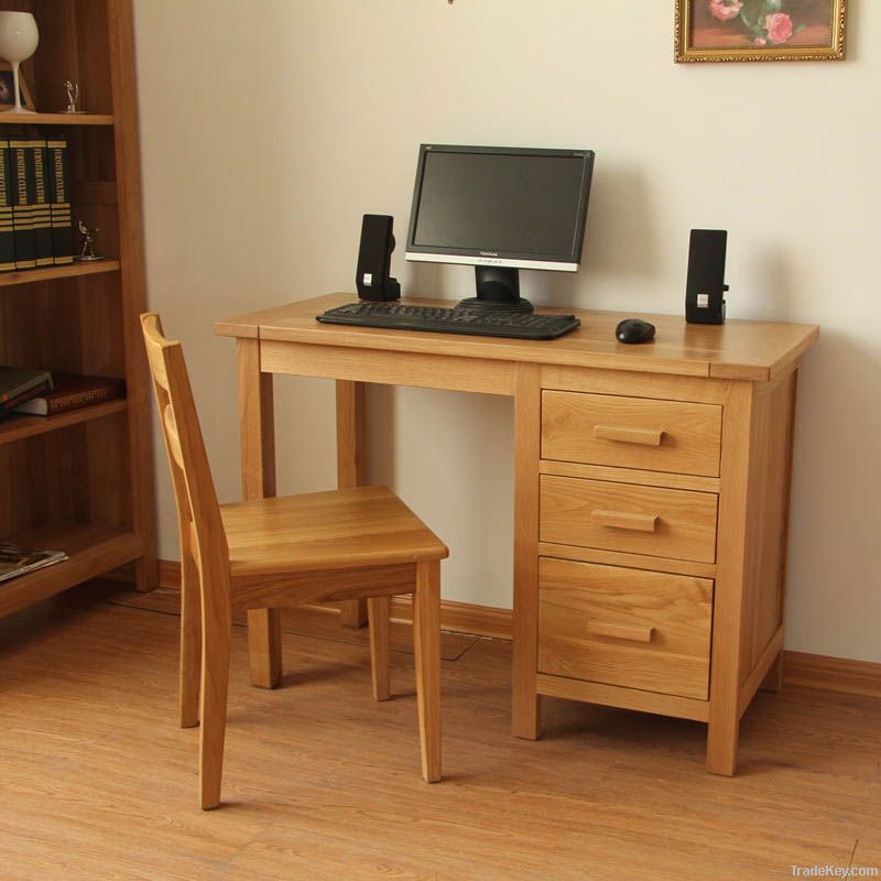 Solid Oak Desk / Dressing Table