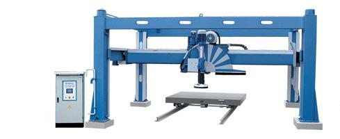 Marble stone cutting machine