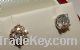 2.51 CARATS beautiful G SI1 diamonds white gold earring