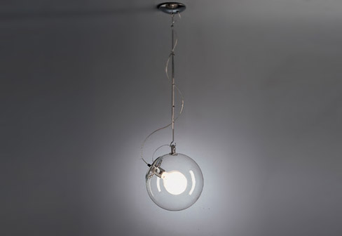 Modern pendant lamp, Artemide Miconos suspension lamp/light