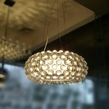 Foscarini caboche pendant lamp, crystal lamp