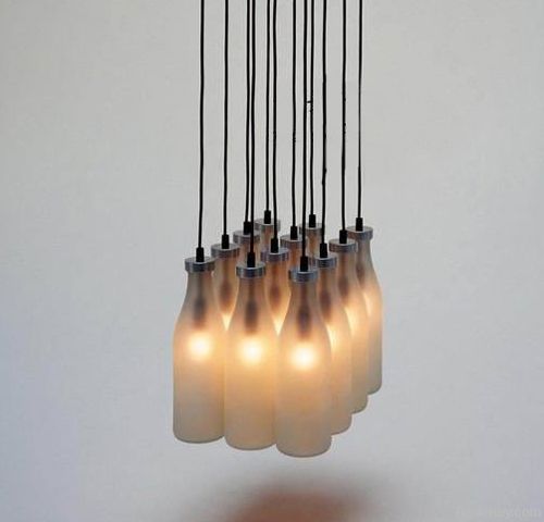 Milk Bottle Pendant Lamp