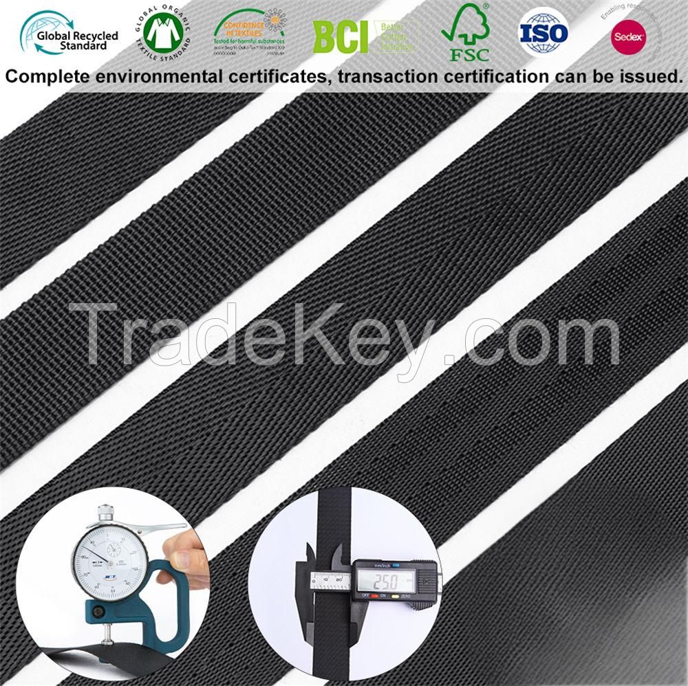 Comfortable fashion jacquard Nylon webbing