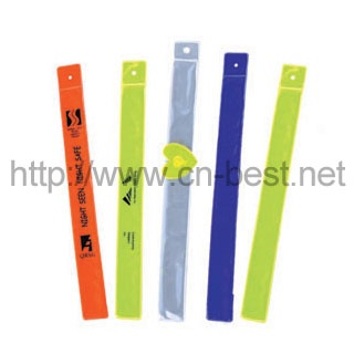 Reflective Snap band, reflective armband, reflectove wristband.