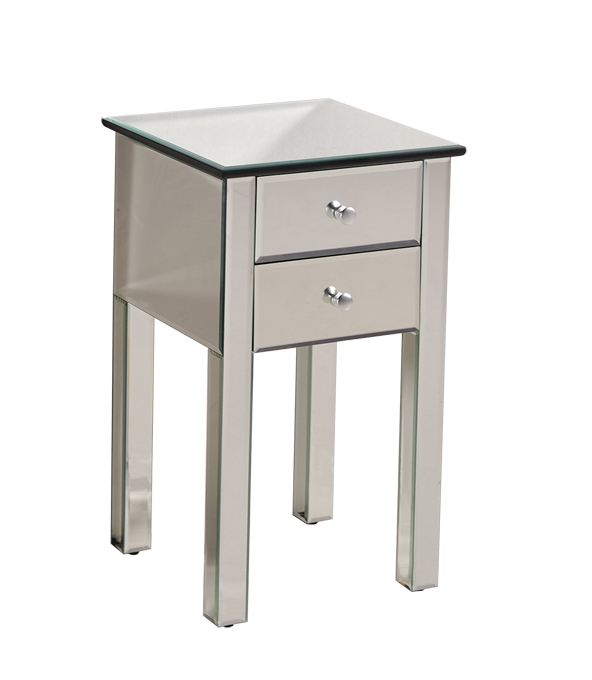 Mirrored Furniture Mirrored Nightstand LJ-MF002