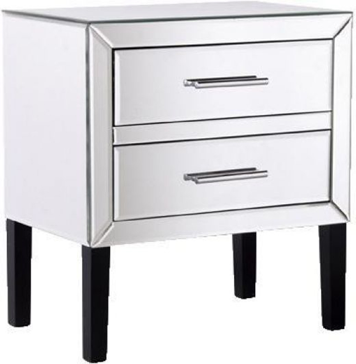 New Design Bedroom Nightstand Mirrored Furniture