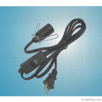 E12 Salt lamp power cord, Light Cord Set, Lamp Cord