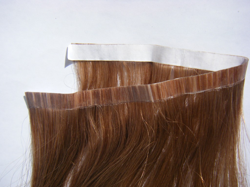 Human Hair Glue PU Weft