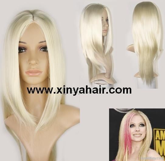 light color full lace wig