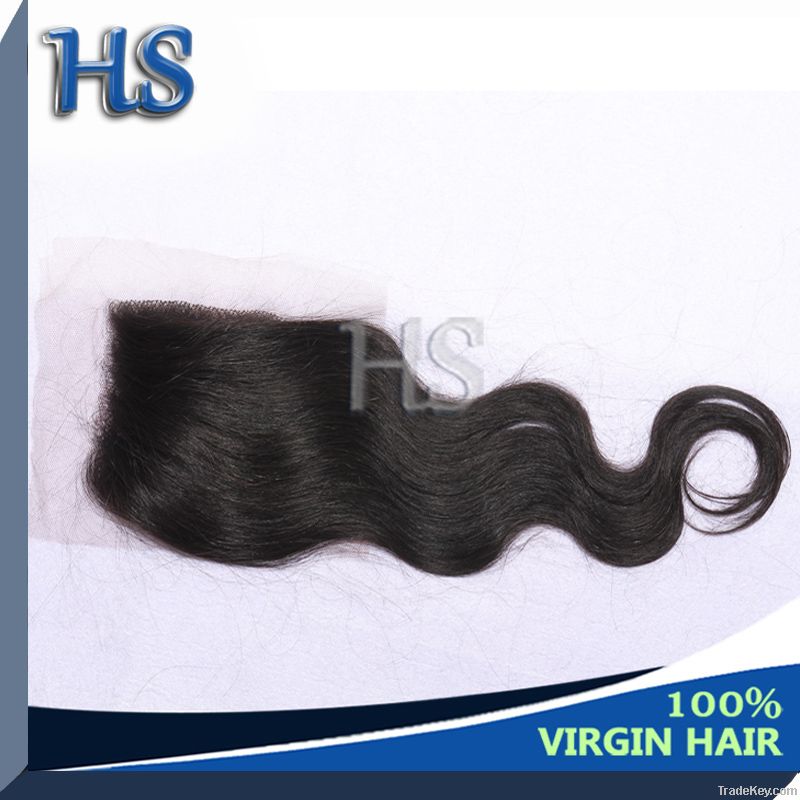 virgin hair silk base top closure