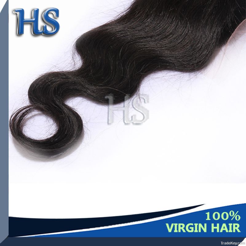 virgin hair silk base top closure