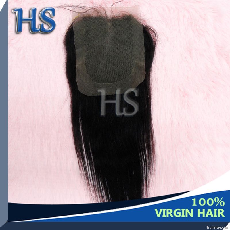 silky straight  lace closure top wigs