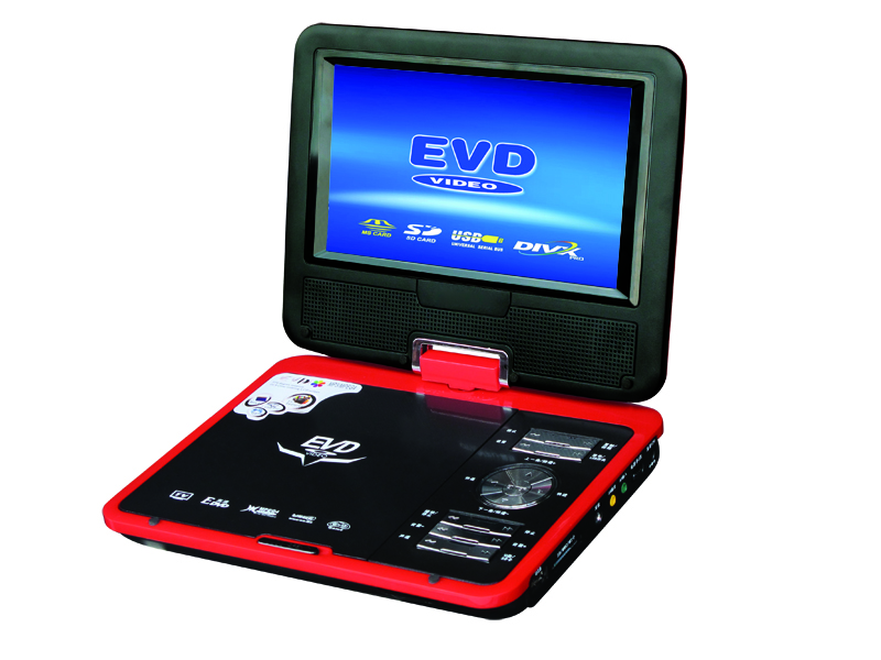 7.5&#039;&#039; portable dvd player with TV/game