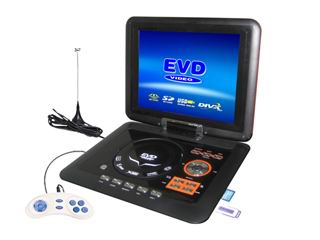 12&#039;&#039; portable dvd player with TV/game