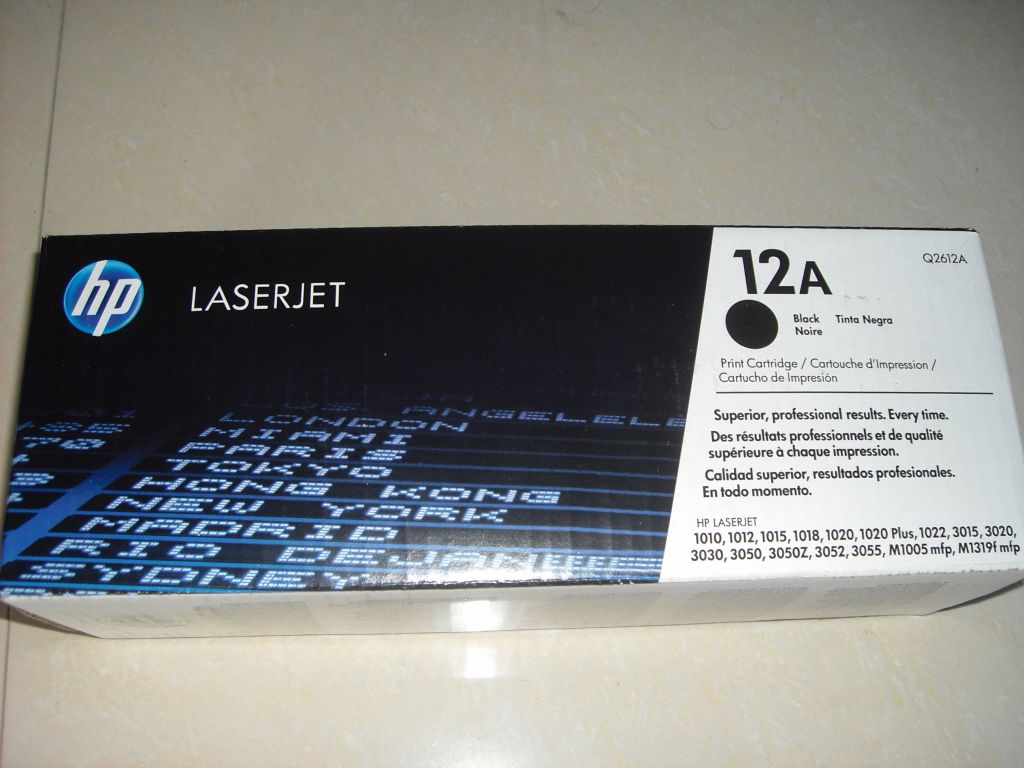 original toner cartridge for hp