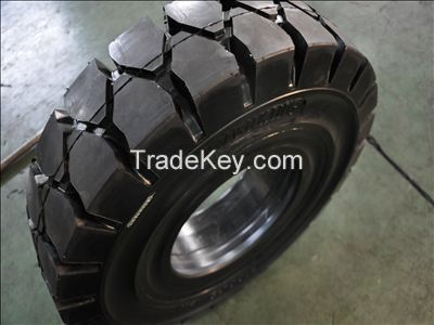 solid forklift tires with wholesale price from l-guard brand