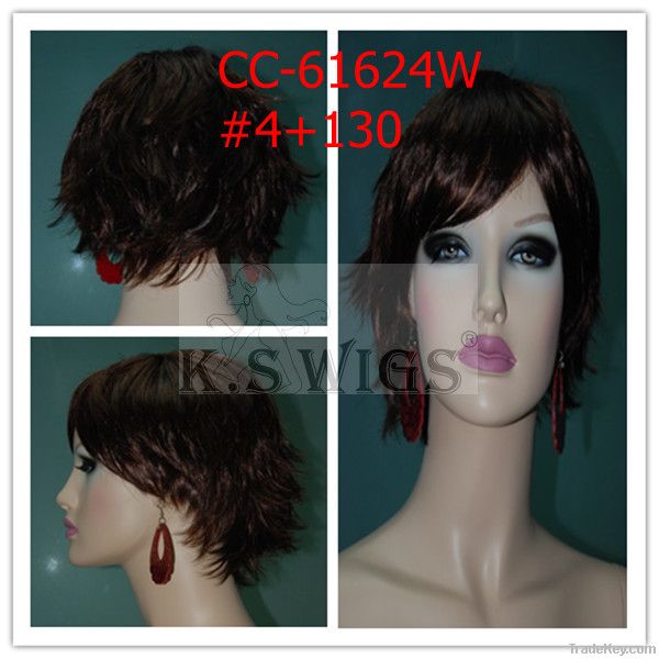 Kanekalon synthetic Front lace wig reused