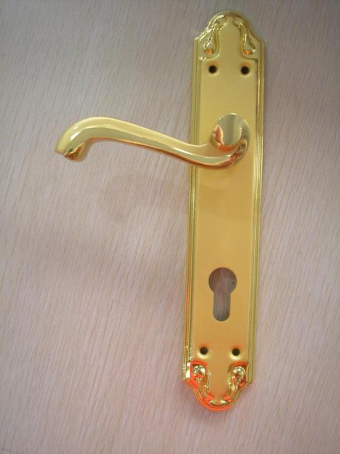 Door Handle on Plate BA111-49