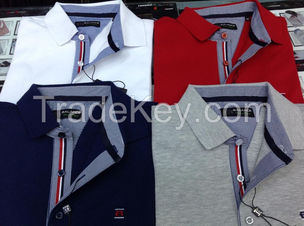 Model Tom men's polo t-shirts