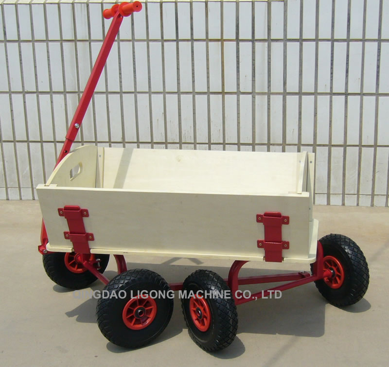 Wooden Wagon, All Terrain Wagon, Wheel Barrow, Tool Cart