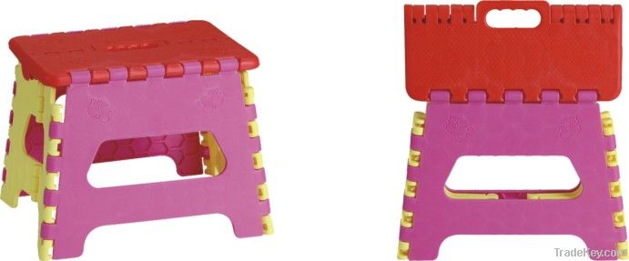 plastic folding stool