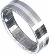 Tungsten fashion ring