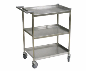 Stainless Steel Service Trolleys and Carts