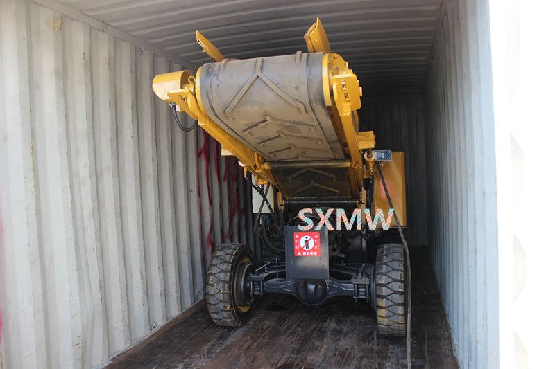 wheel SXMW 60 mucking loader Hydraulic underground tunnel loader