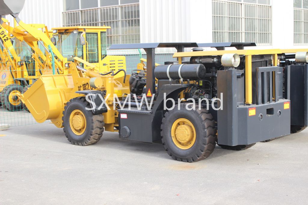 underground mining loader for SXMW rated load 2000kg