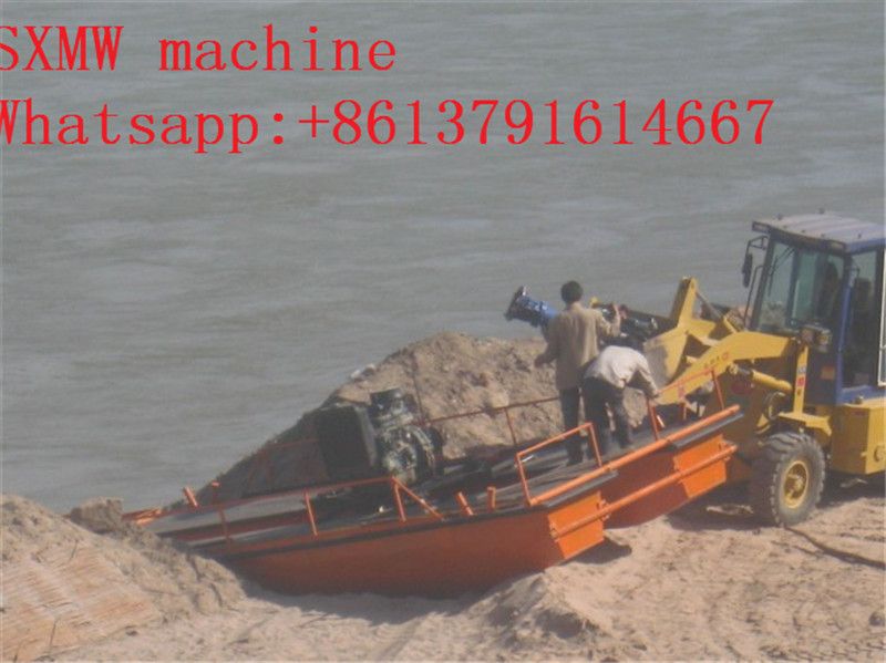 SXMW machine sand suction dredger with pumping sand