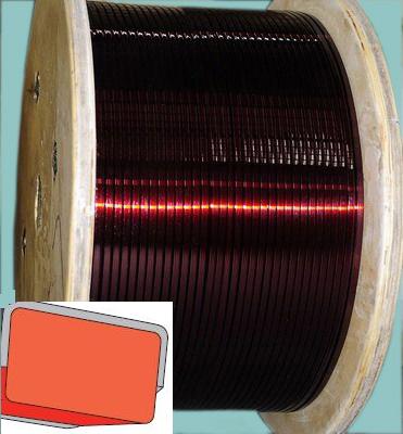 Class 180 Polyesterimide Enameled Aluminum Rectangular Wires