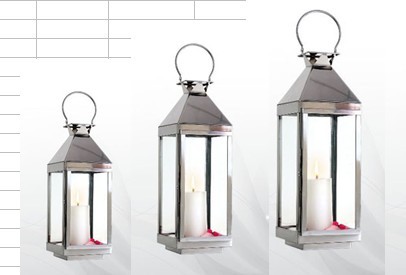 stainless steel lantern