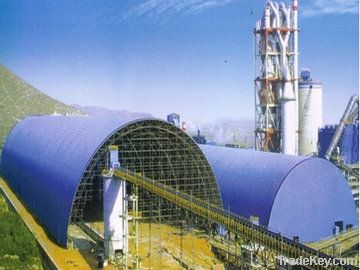 Saudi Arabia RCC2&Atilde;10000TPD Cement Space Frame Project