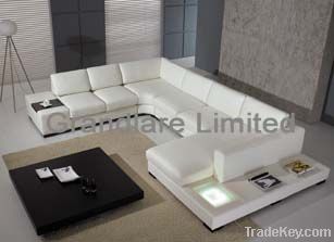 Modern Real leather Corner Sofa GYL035