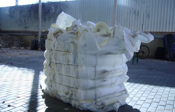 Polyurethane foam scrap