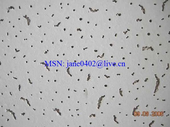 Acoustic mineral fiber board