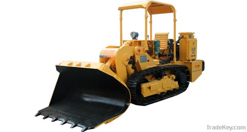 SIDE DUMPING ROCK LOADER