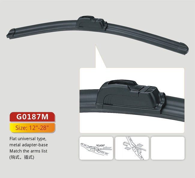 wiper blades, universally wiper blade, flat wiper blade