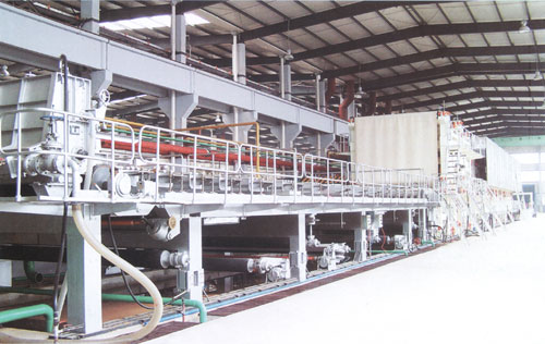 Fourdrinier paper machine