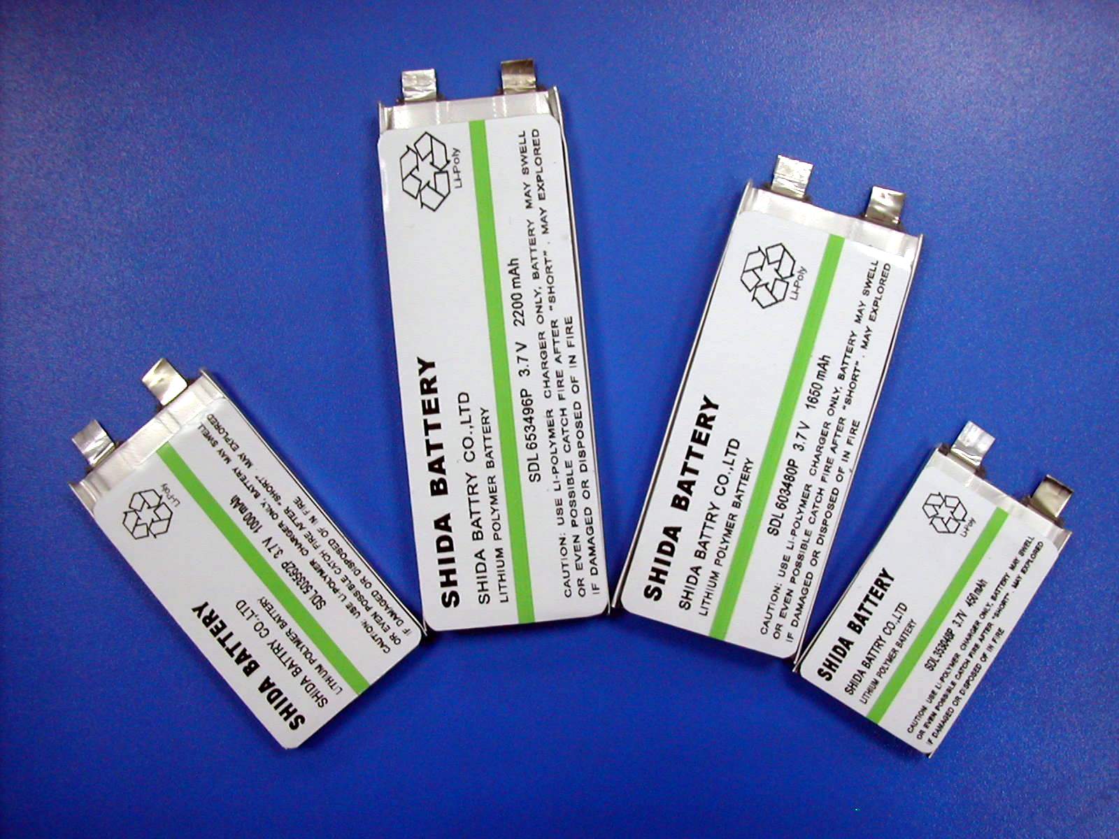 High Discharge Rate Lithium Polymer Batteries