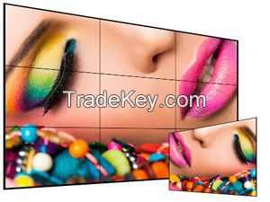 55&amp;quot; LCD splicing advertisng lg screen wall 3.7mm super narrow bezel