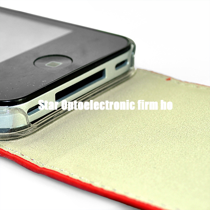 New Textured Leather Case for iPhone 4G 4 The 4th Gen