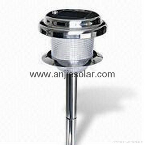 sell  solar stainless steel light