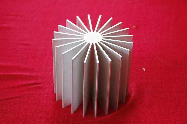 Aluminum LED heat sink profile