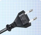 Germany and European power cord plug(YS-3)